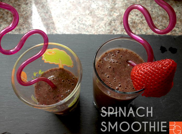 Toddler Approved Spinach Smoothie @BriGeeski