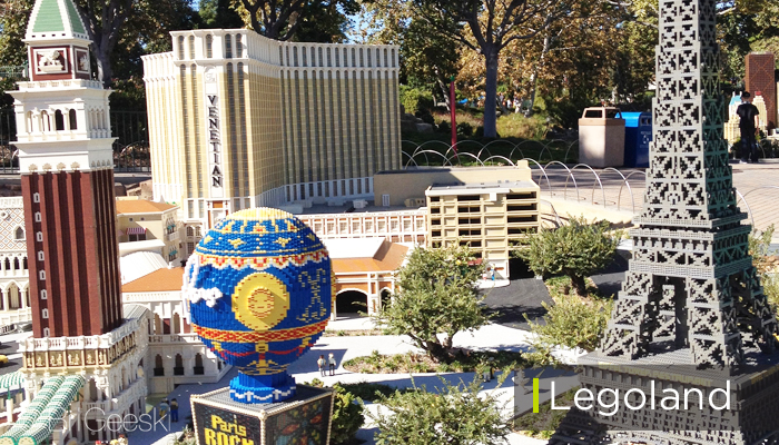 Miniland USA at Legoland California - Las Vegas Legos