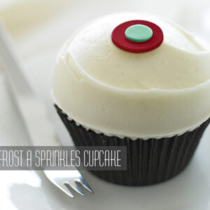 How to Frost a Sprinkles Cupcake How to Frost a Sprinkles Cupcake