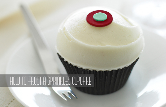 How to Frost a Sprinkles Cupcake