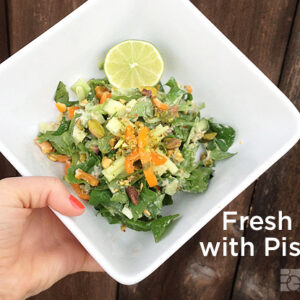 Fresh Salad with Pistachios #pistachioday