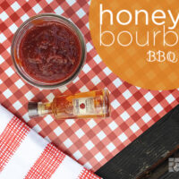 Honey Bourbon BBQ Sauce #NationalBBQMonth