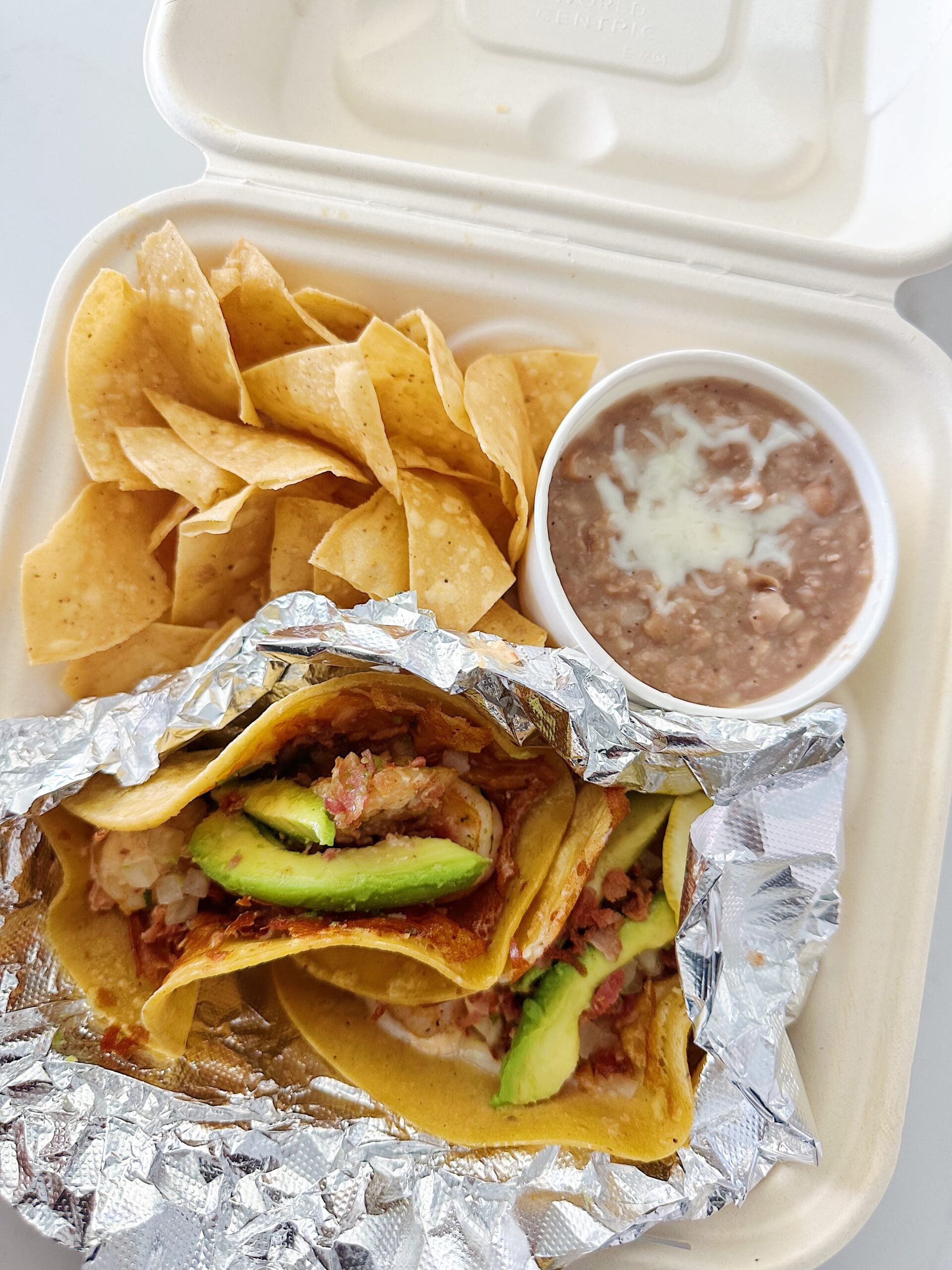 Gourmet Grilled Shrimp Tacos at Rubios