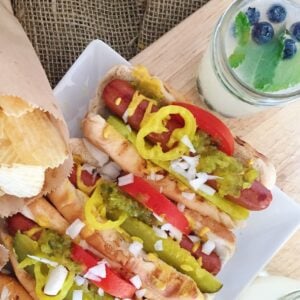 Hosting an Easy Summer Kick Off Party An easy summer kick off party with Chicago Dogs