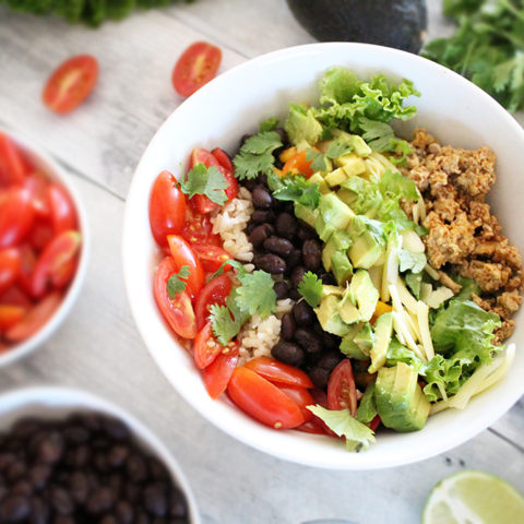 Try these delicious California Turkey Bowls