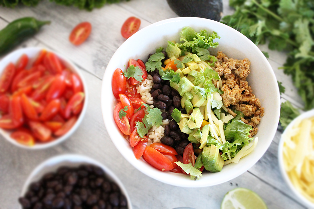 Try these delicious California Turkey Bowls