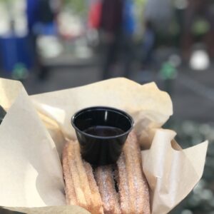 An Adventure Filled Day at Legoland Must Try Food at Legoland: Churros Con Chocolate