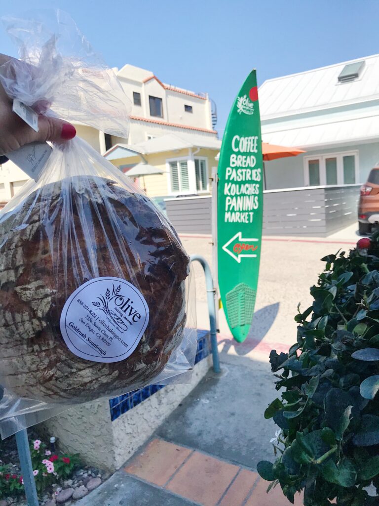 Olive Baking Company & Cafe in Mission Beach BriGeeski