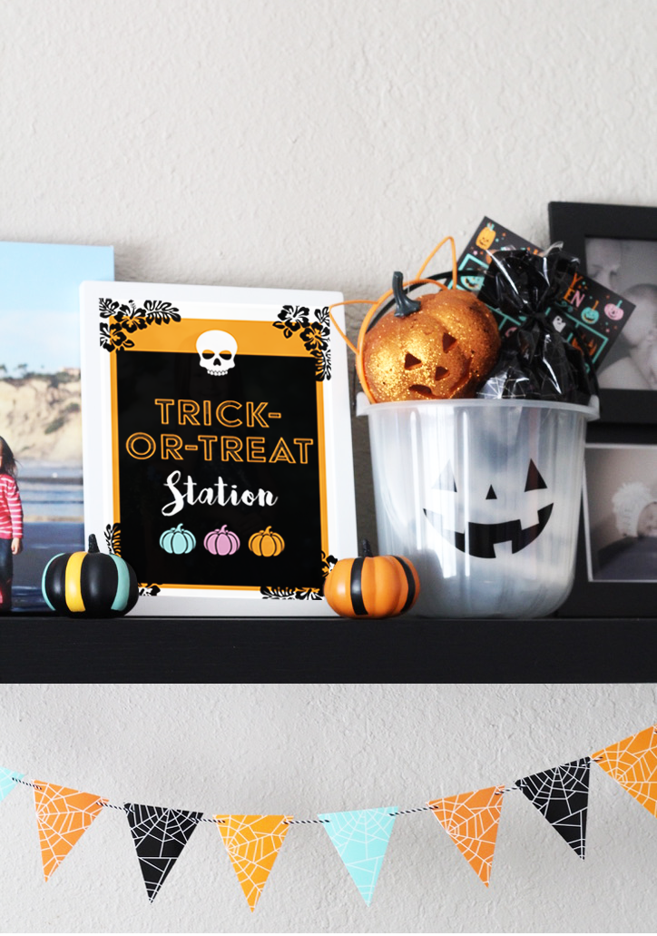 Trick or Treat Station Printables