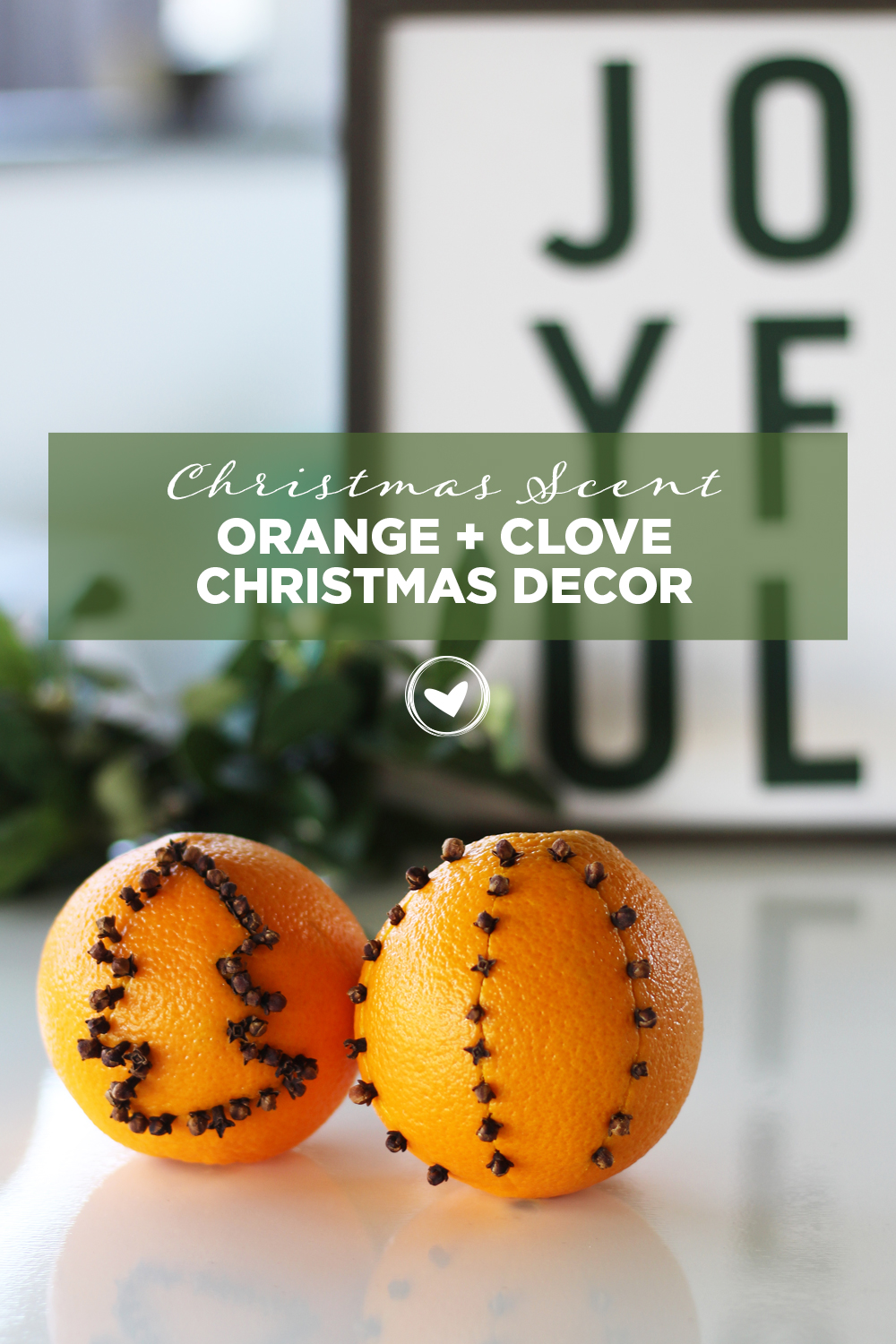 Orange and Clove Christmas Decor