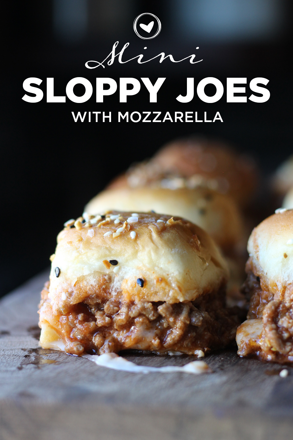 Mini Sloppy Joes with Mozzarella
