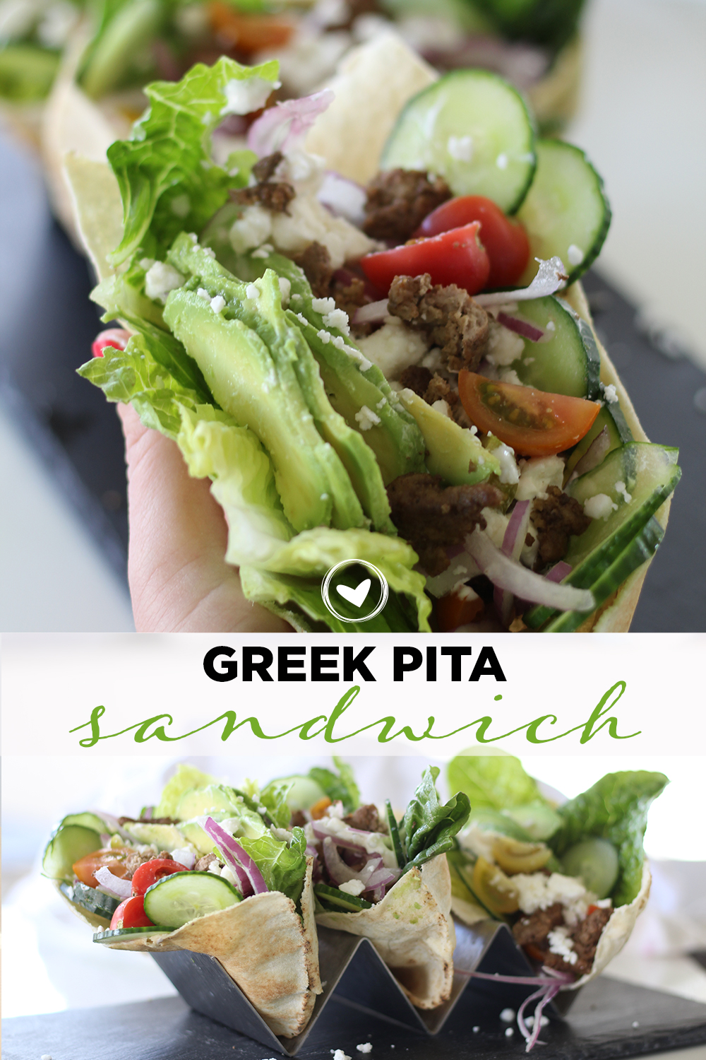 How to make Greek Pita Sandwiches