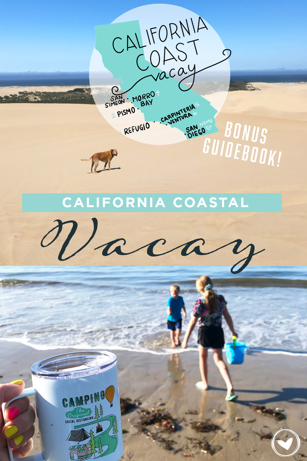California Coastal Vacay Guidebook