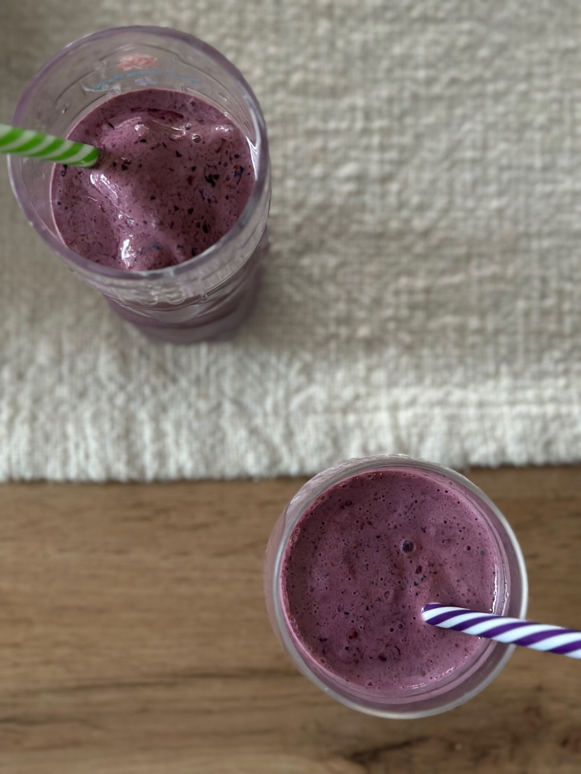 blueberry protein smoothies