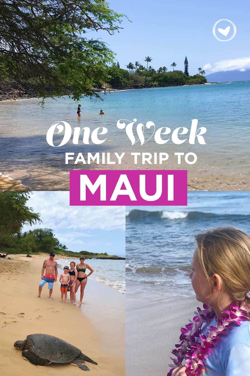 Enjoy a One Week Family Trip to Maui