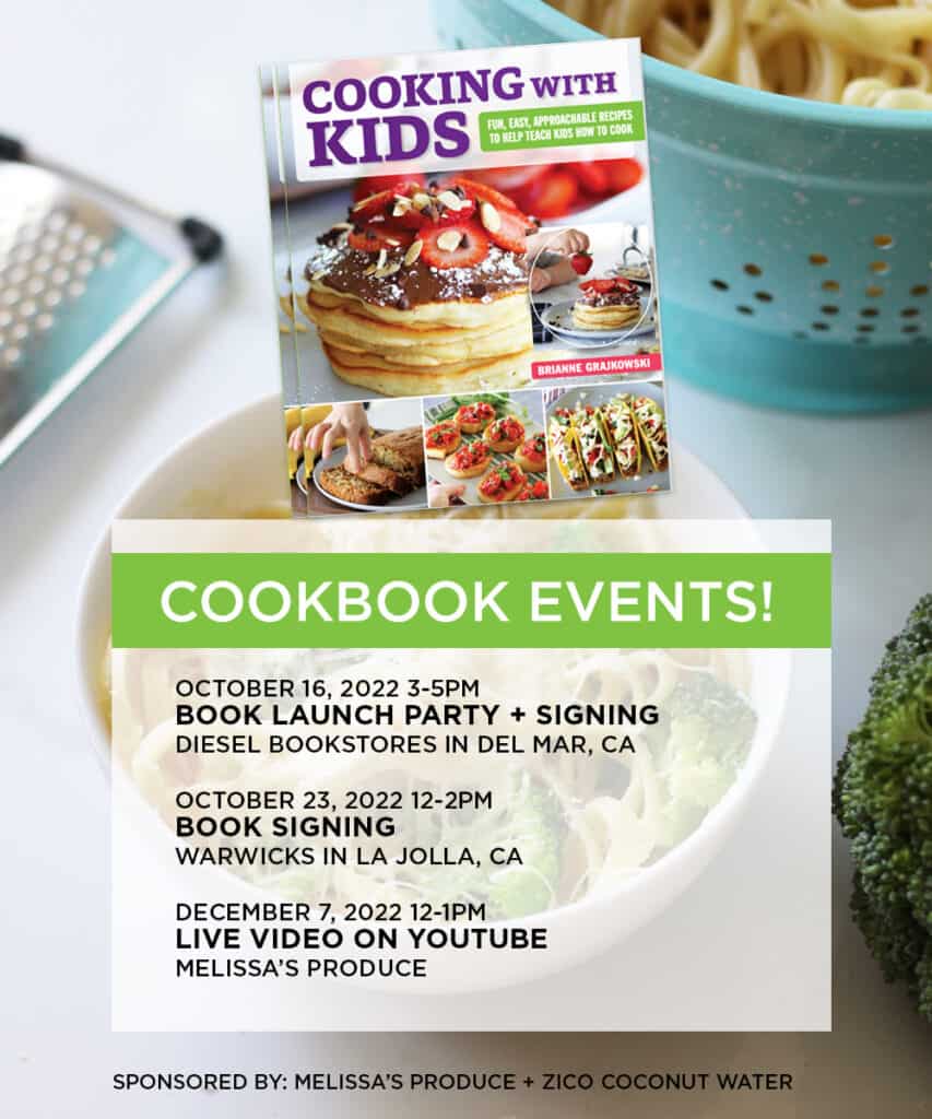 Cooking With Kids // Cookbook Events