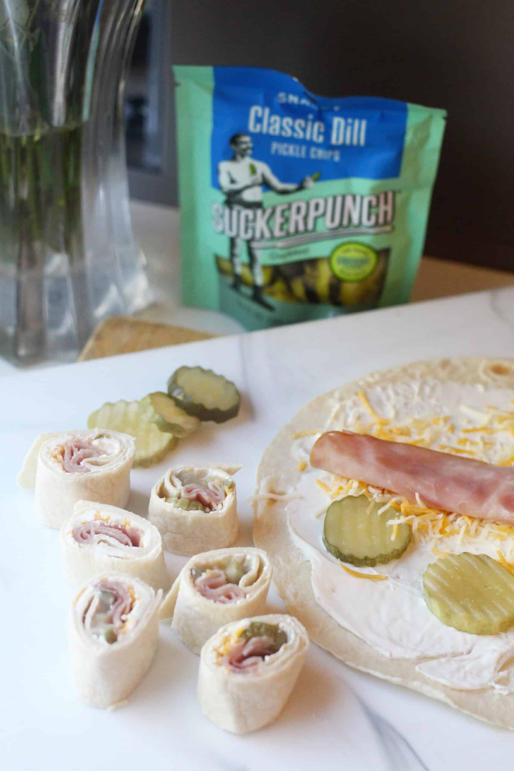 easy tortilla roll ups with pickles
