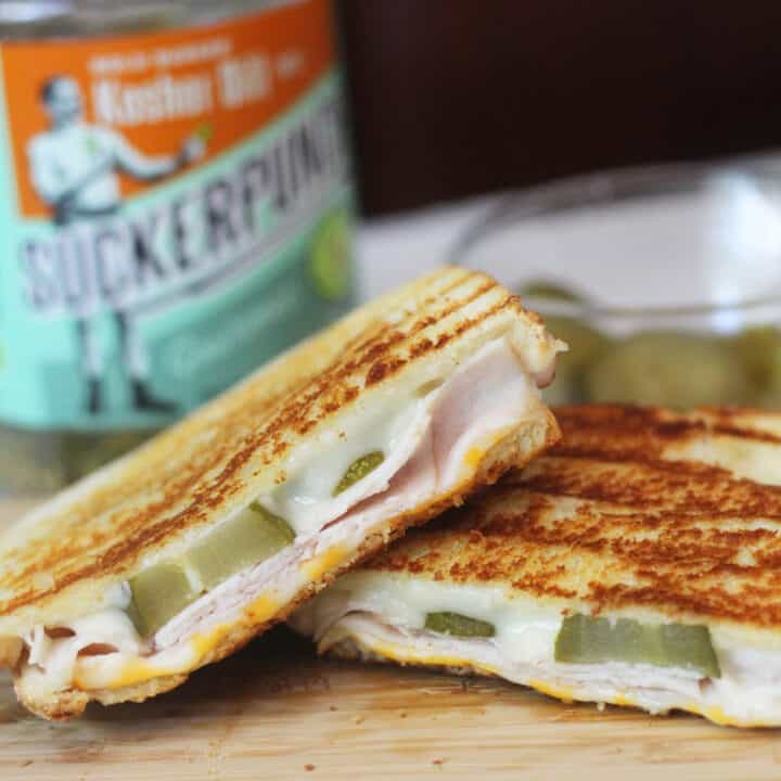 pickle grilled cheese