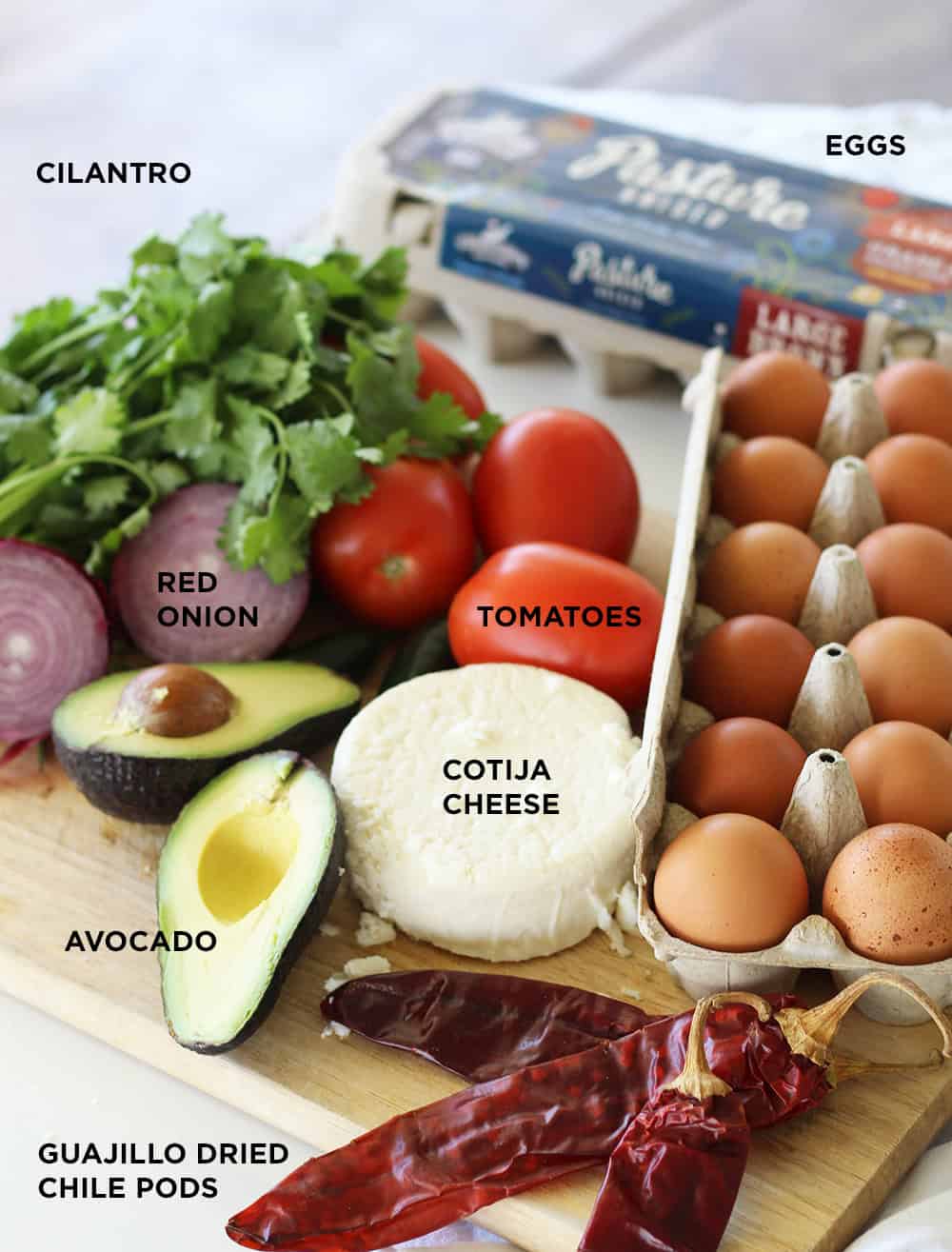 Chilaquiles Ingredients