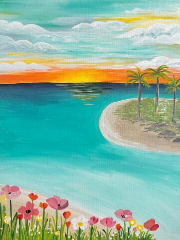 Brushes by the Bay Paint Party San Diego