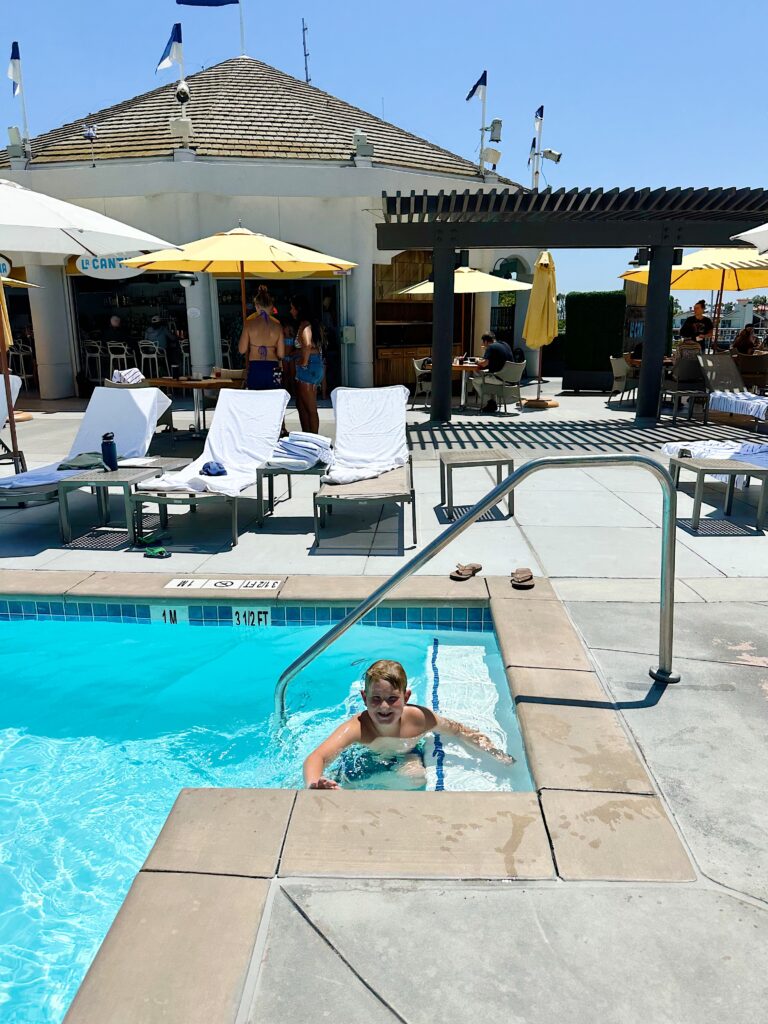 resort pool by the cantina