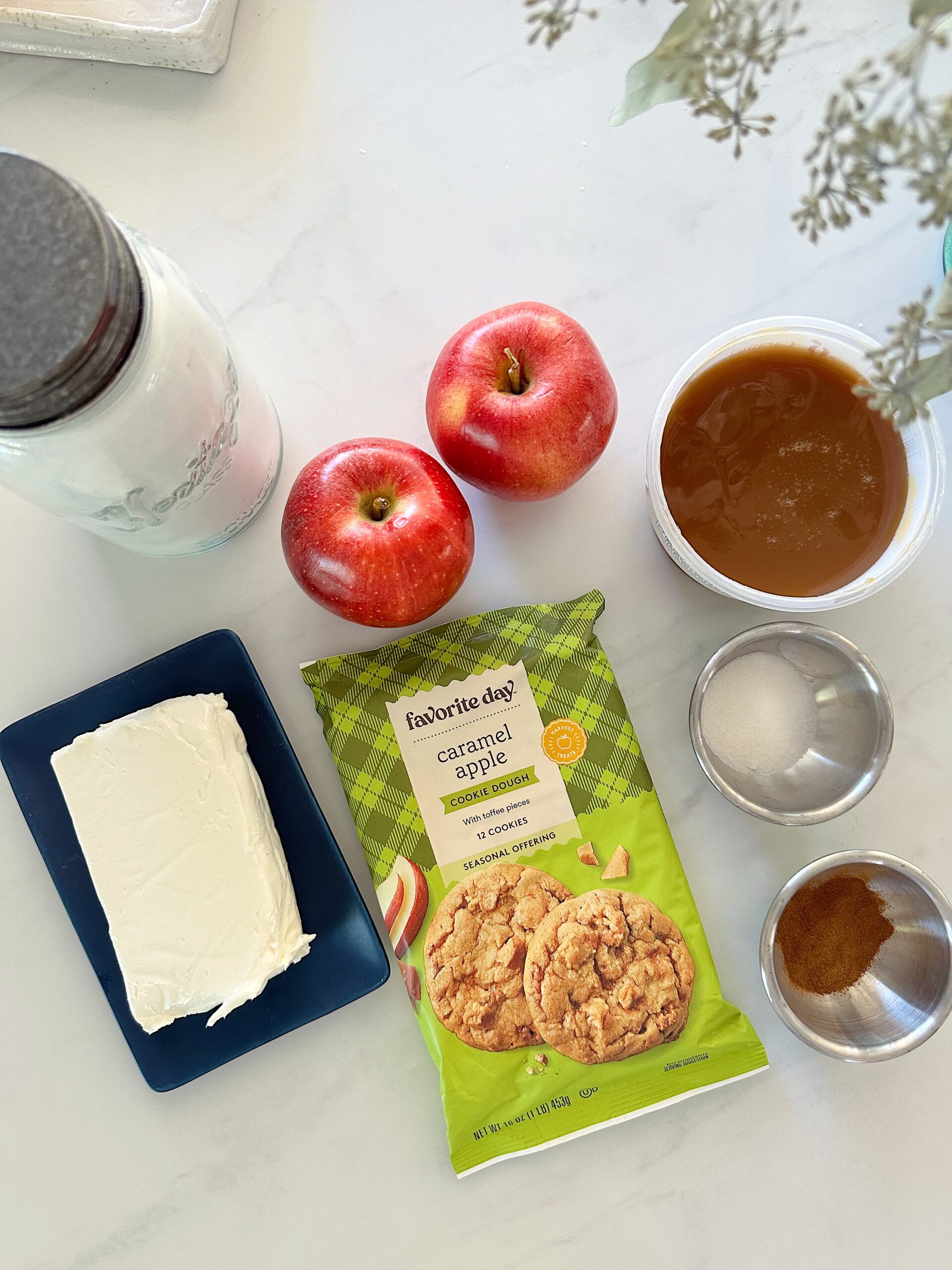 Caramel Apple Cookie Ingredients