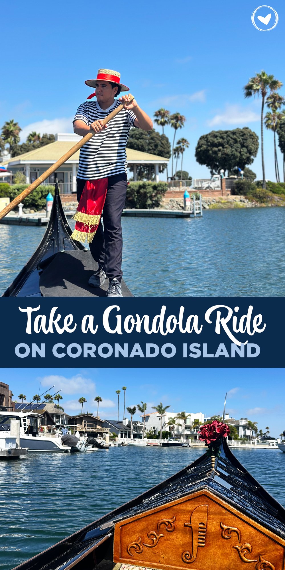 Take a Gondola Ride on Coronado Island