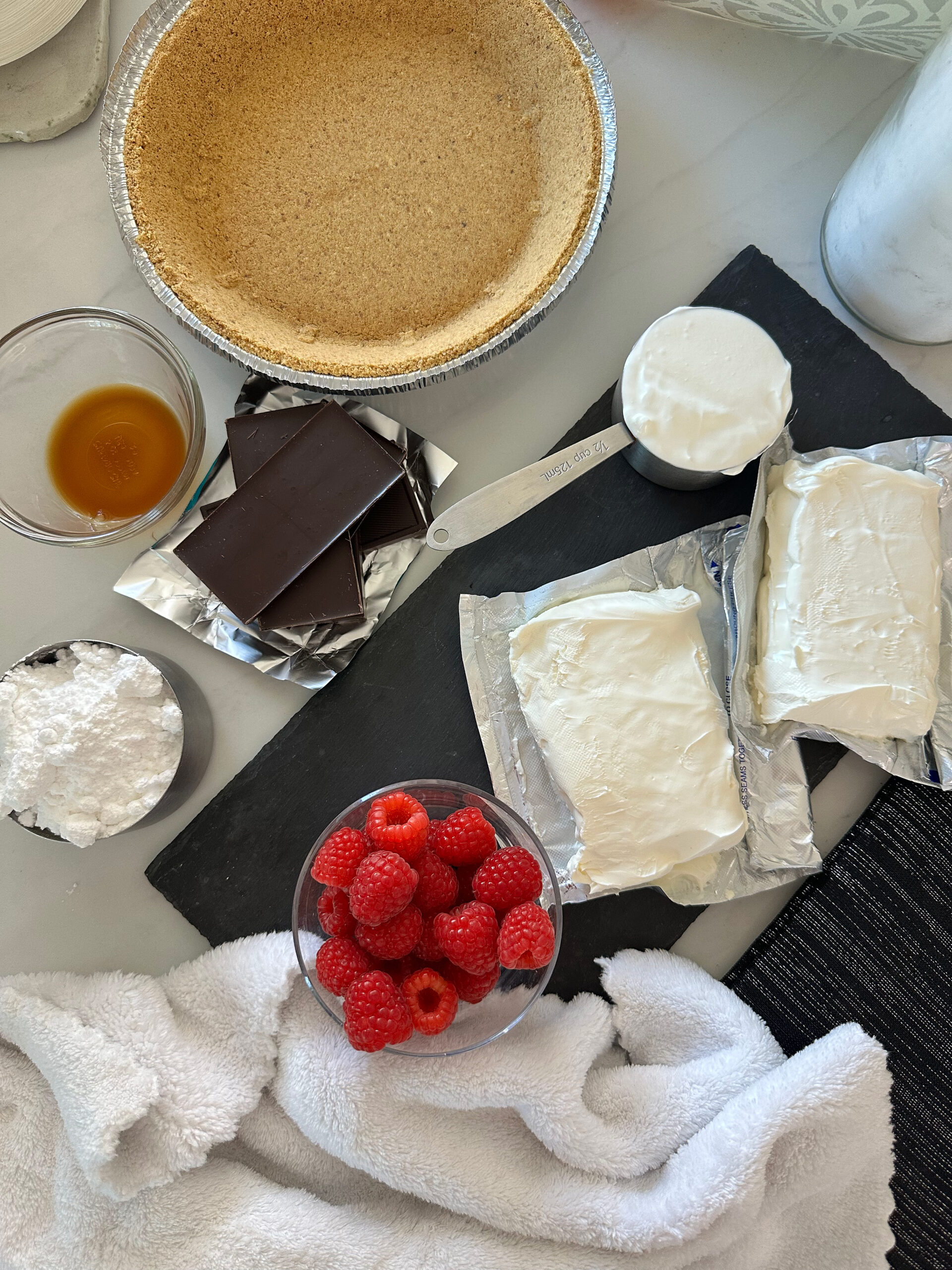 chocolate cheesecake ingredients