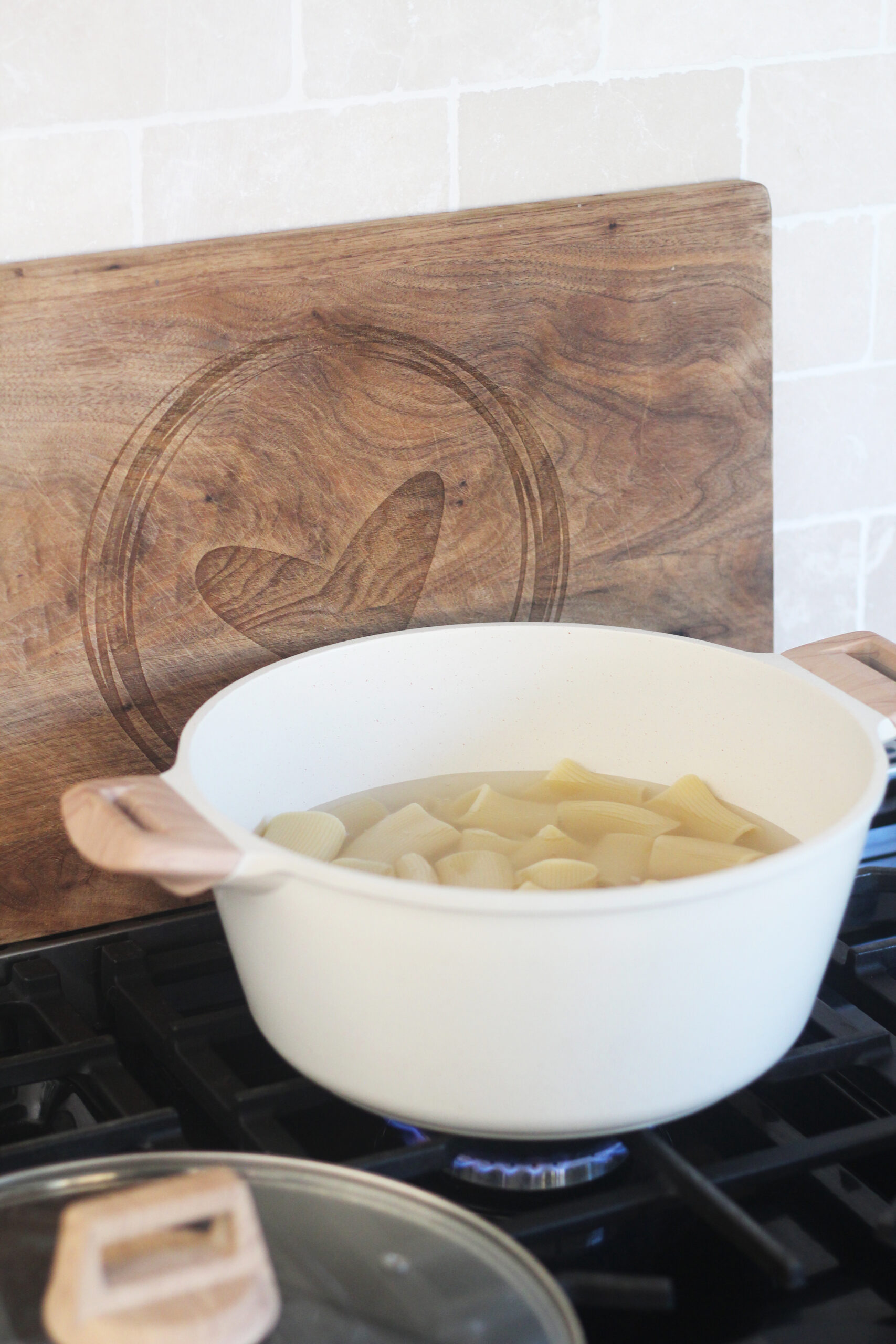 cook the noodles and save the pasta water