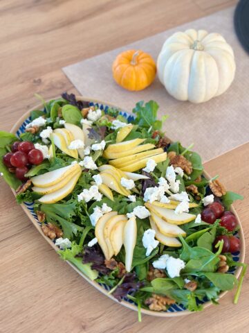 make a fall harvest salad