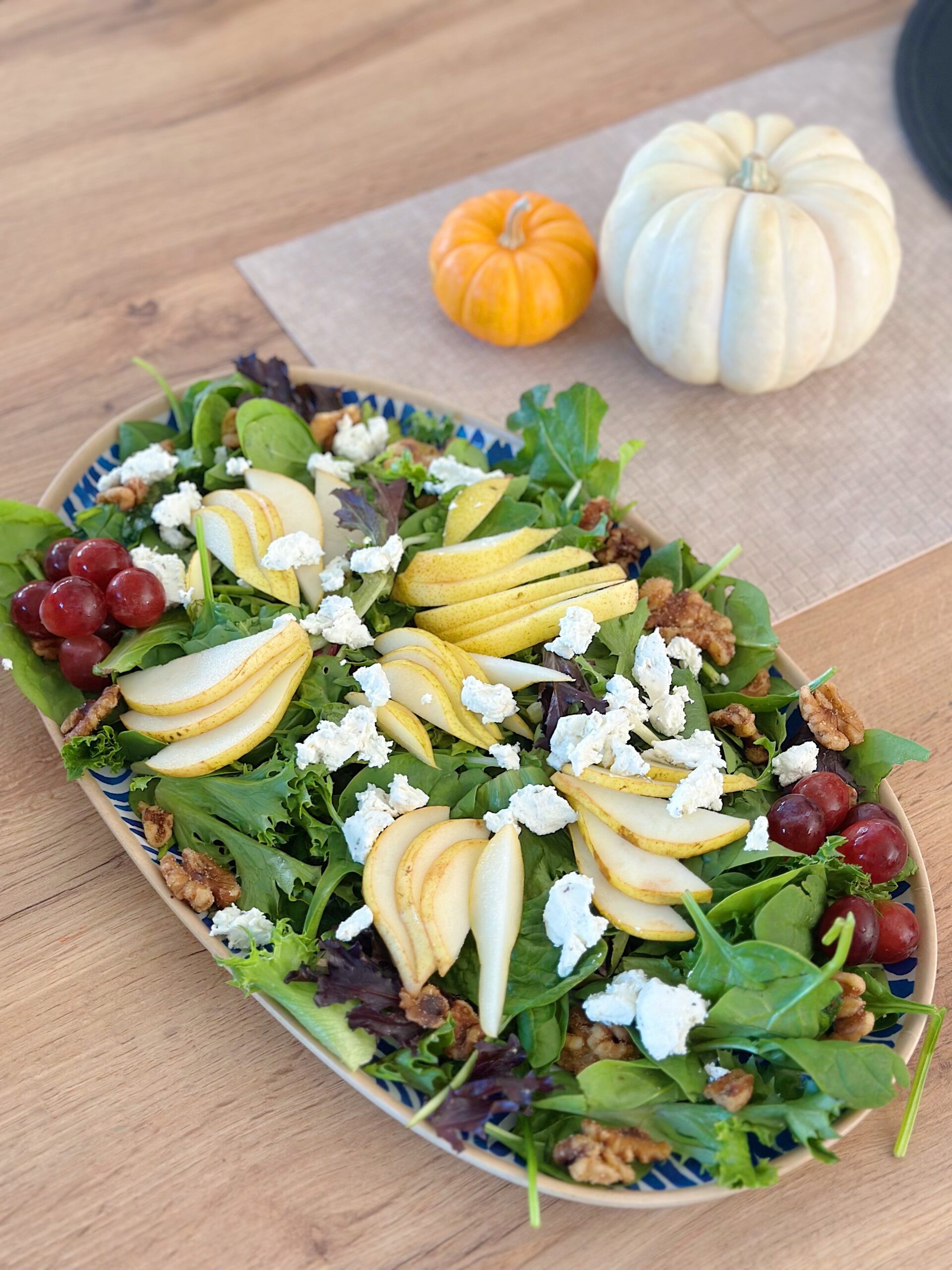 make a fall harvest salad