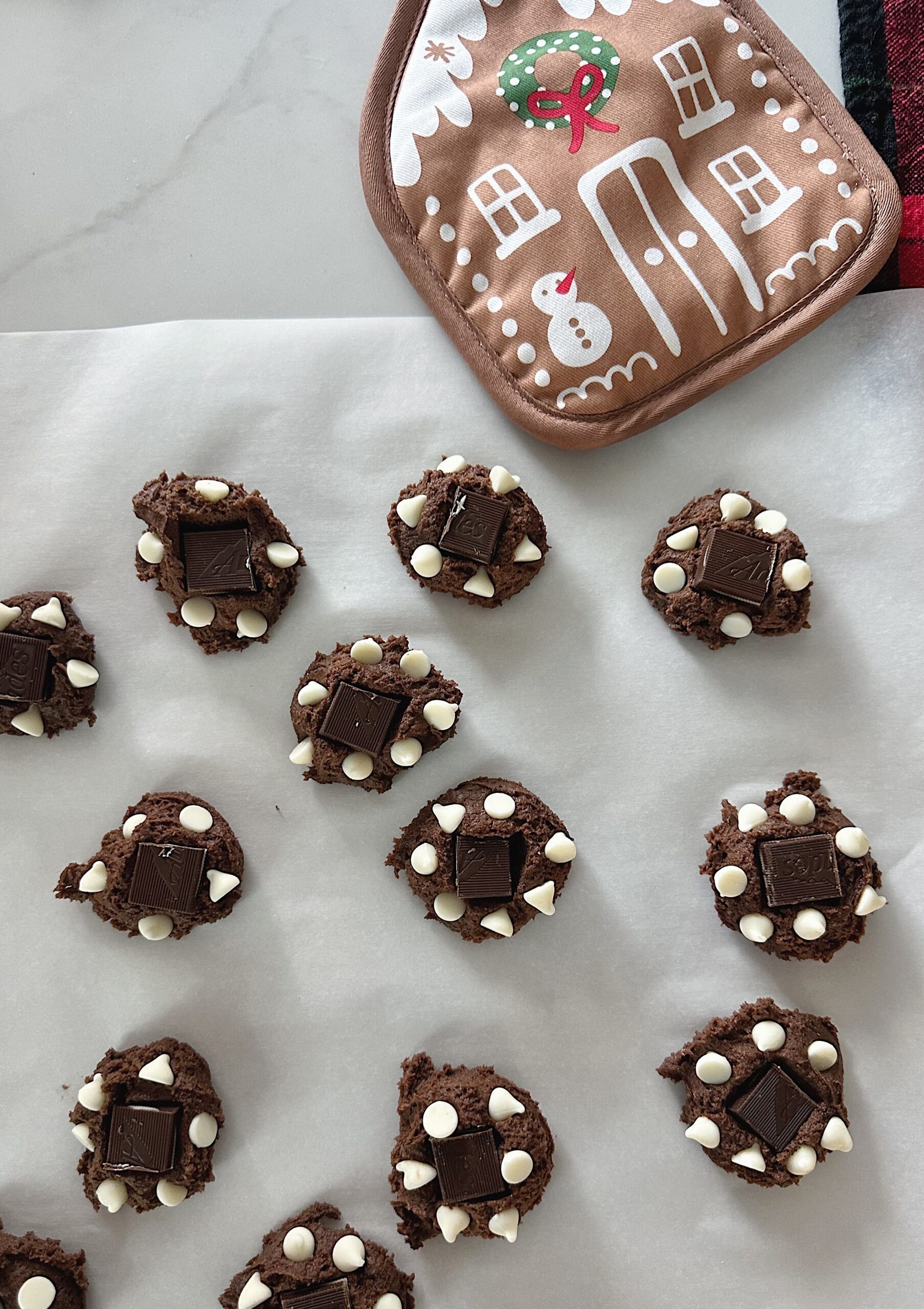 add white chocolate chips