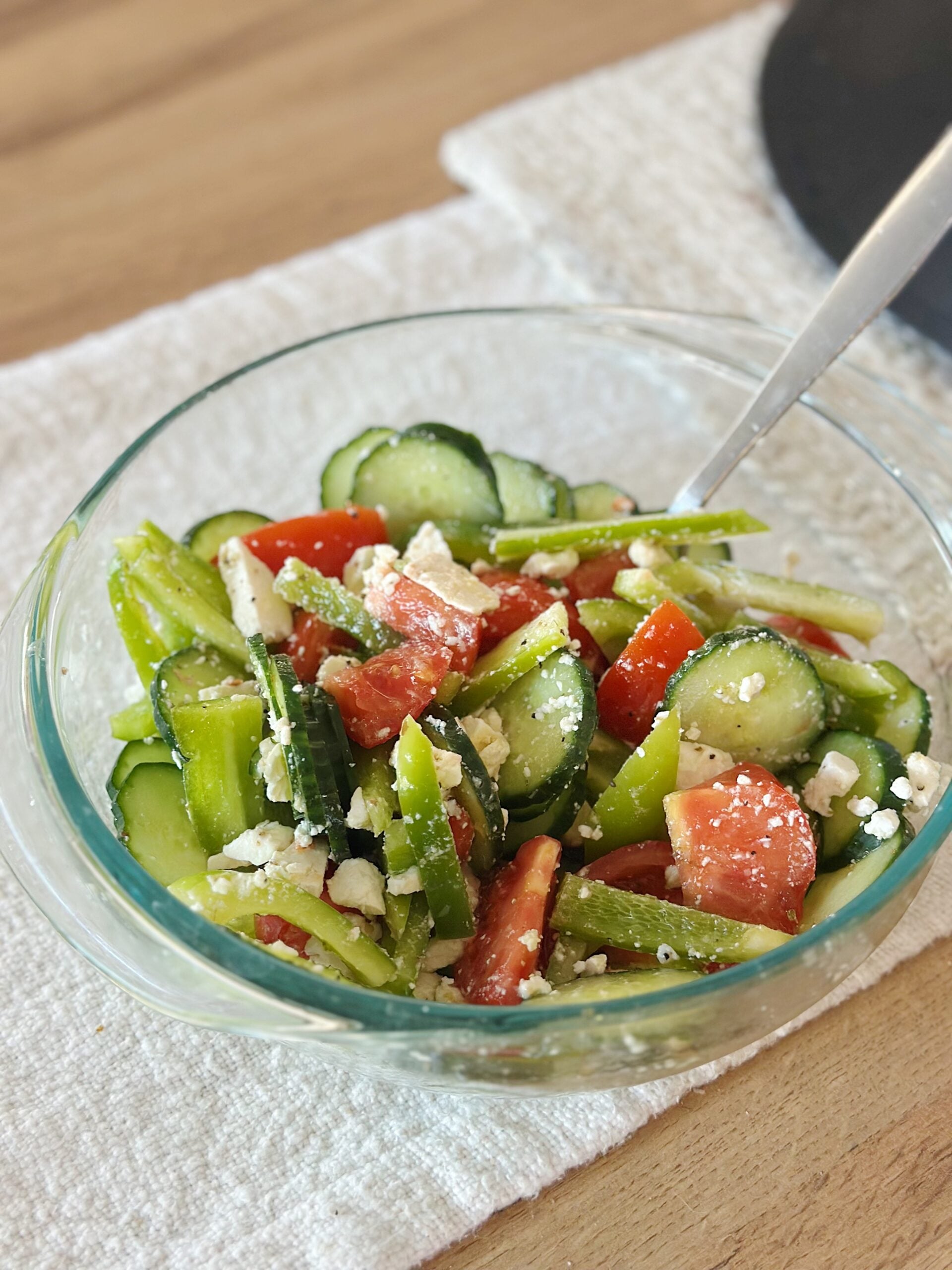 Easy Feta Greek Salad