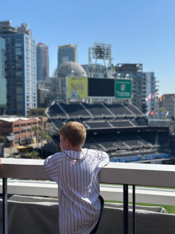Overlooking Petco Park