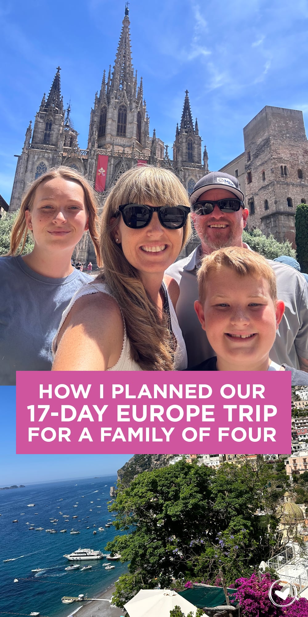 How I Planned Our 17-Day Europe Trip for a Family of Four