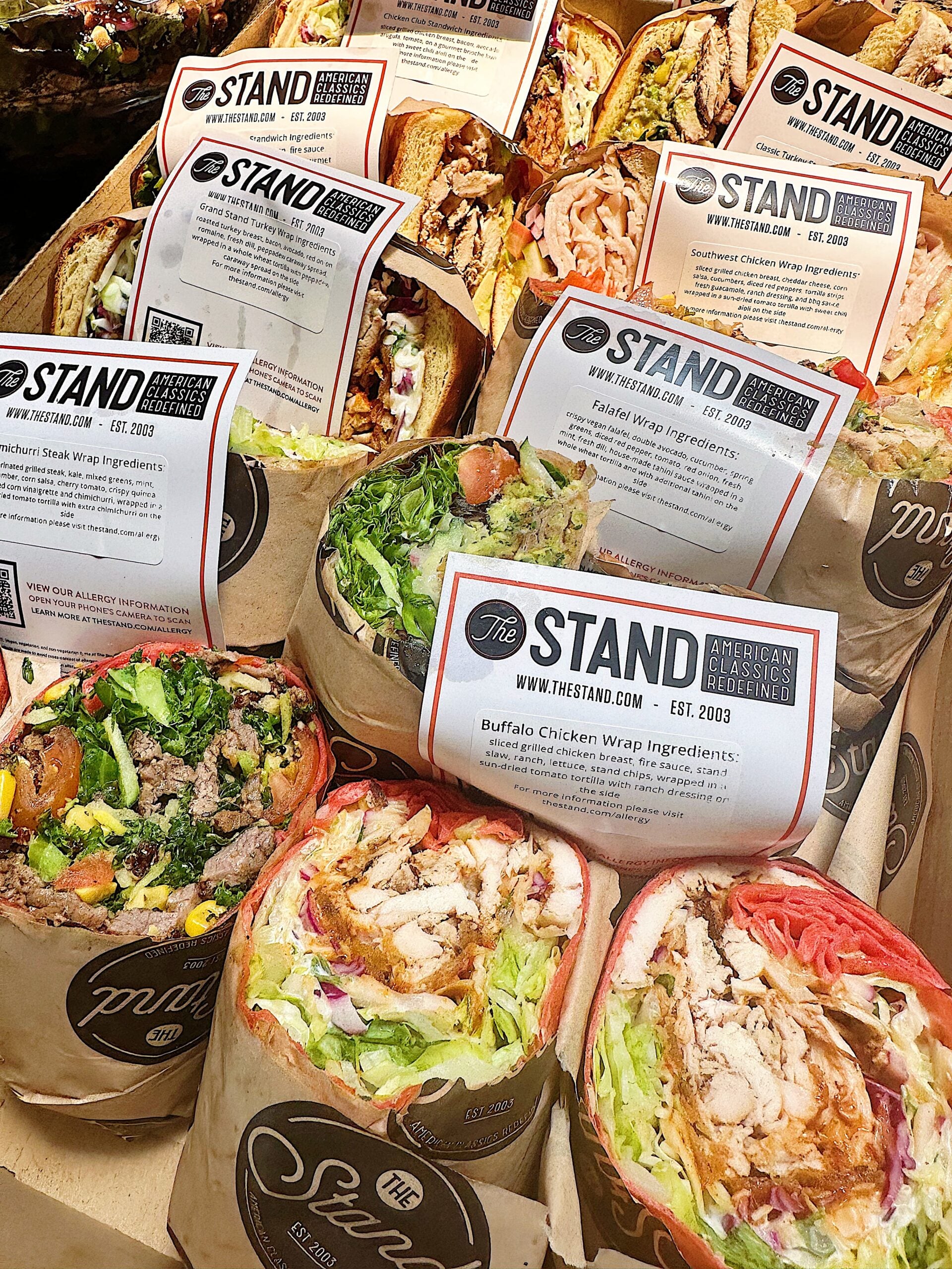 Sandwiches and wraps
