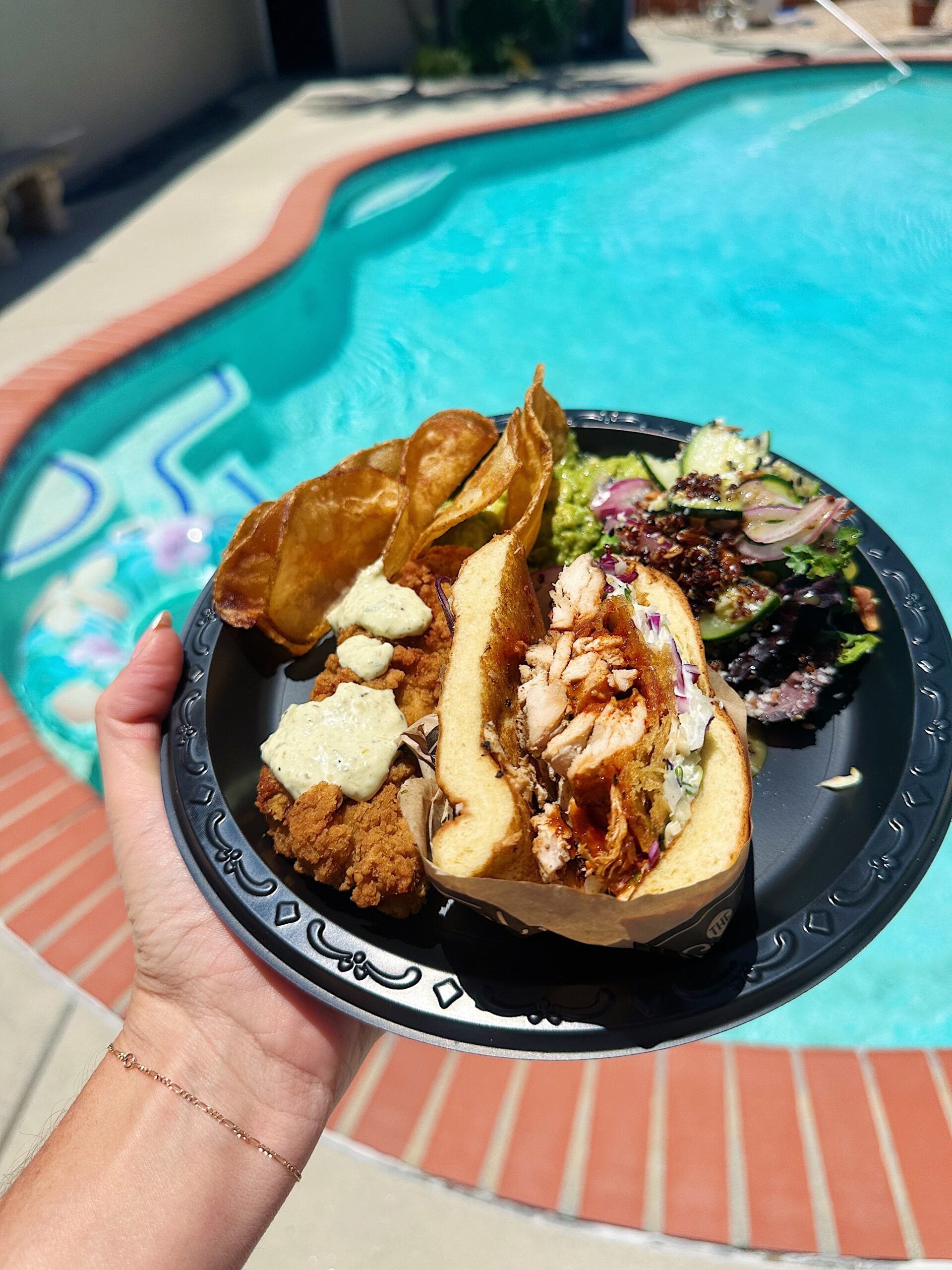 easy catering for a pool party