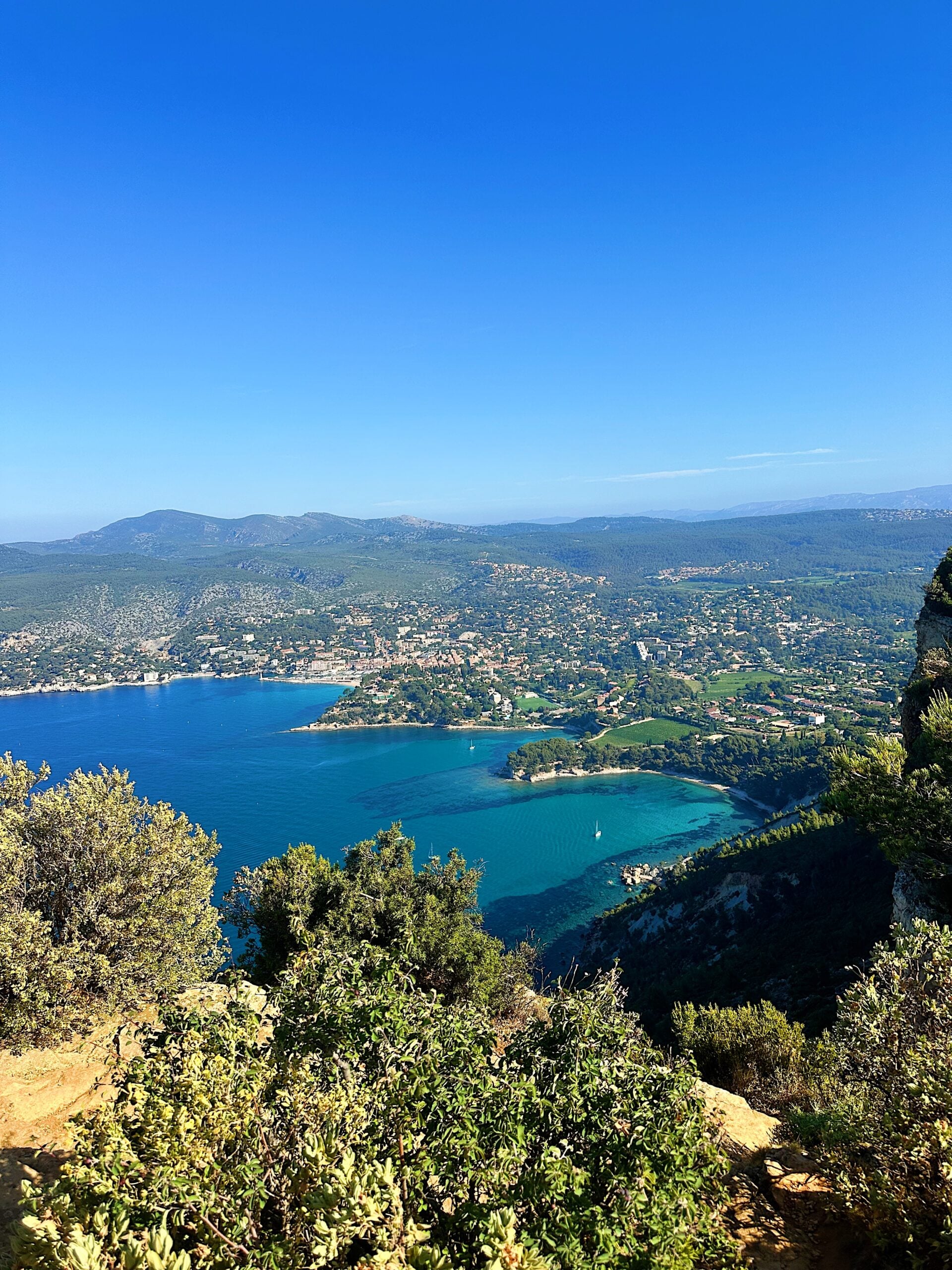 Overlooking the French Riveira