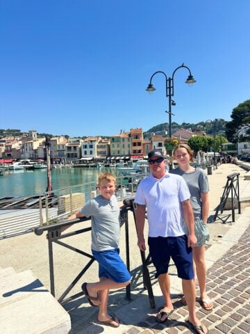 Enjoying time in Cassis
