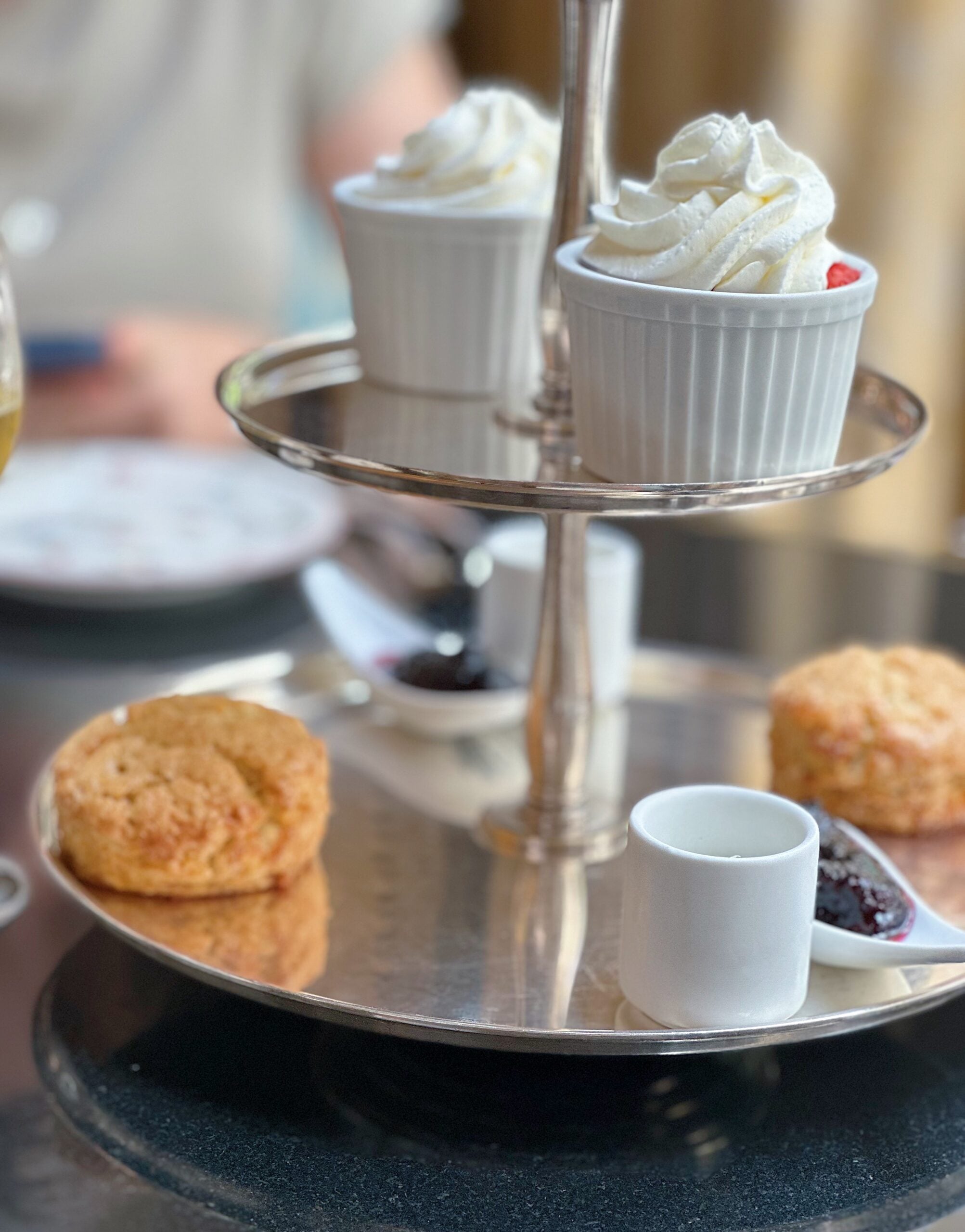 scones and cream