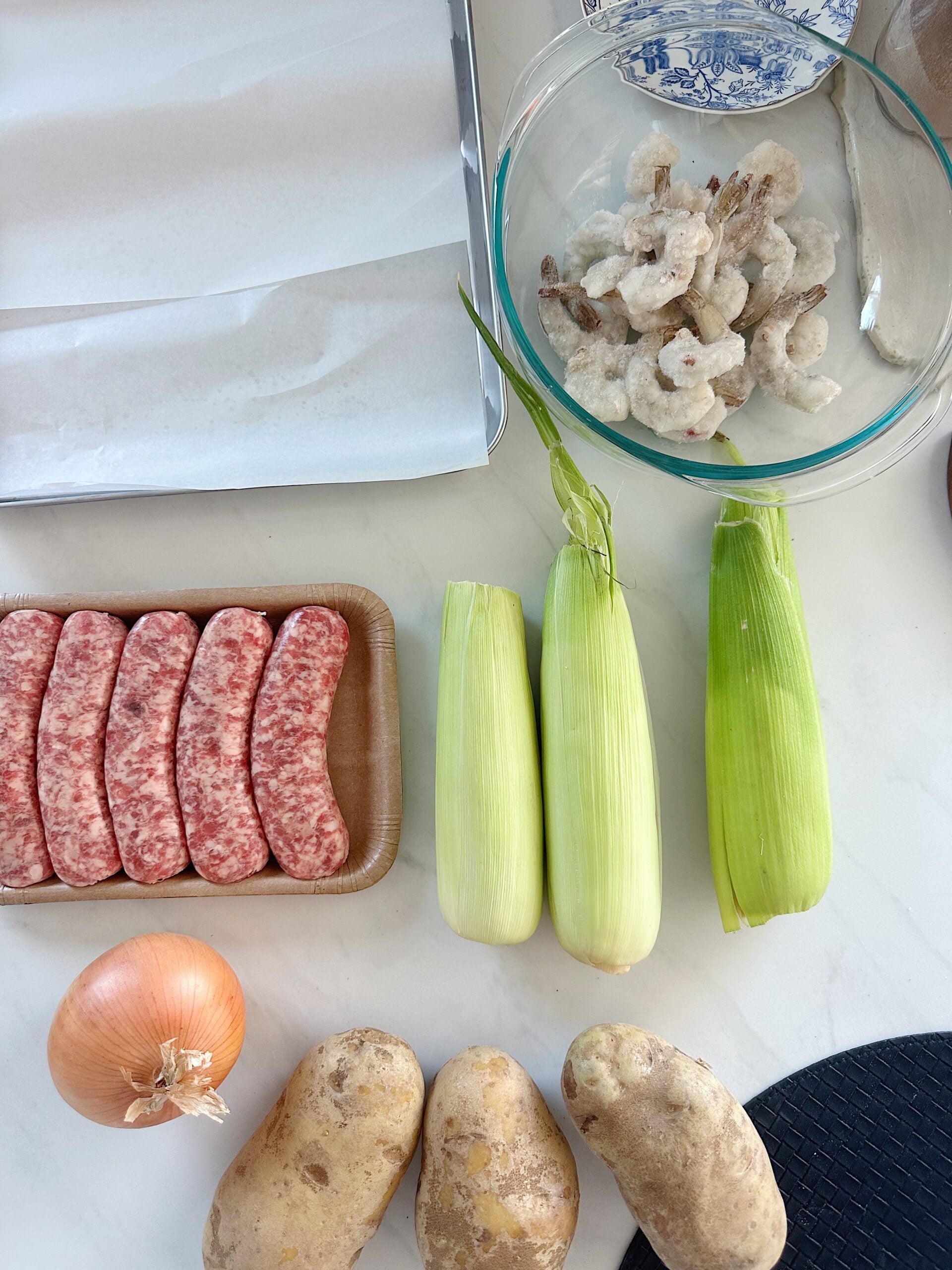 Ingredients in the dish