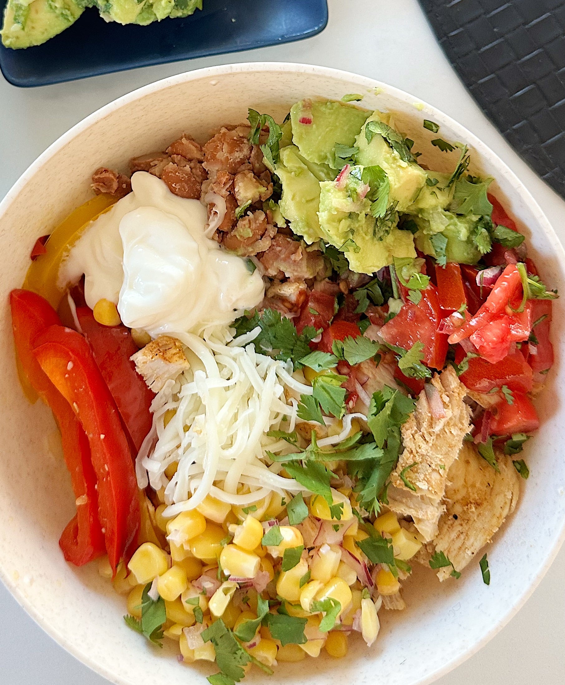 Chipotle burrito bowls at home