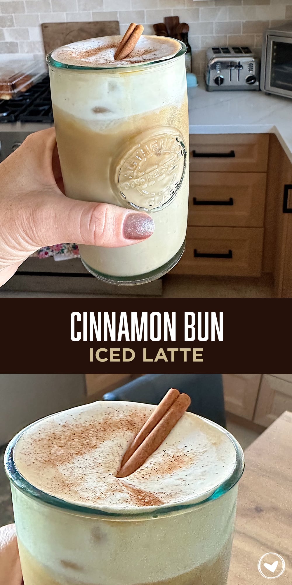 Cinnamon Bun Iced Latte