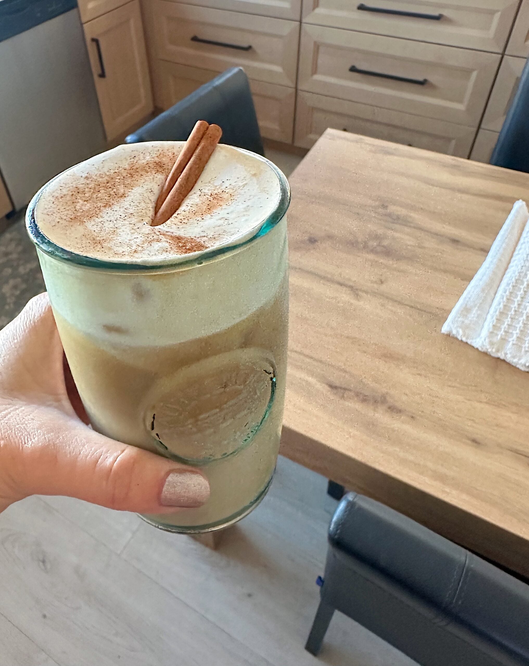 Cinnamon Bun Iced Latte