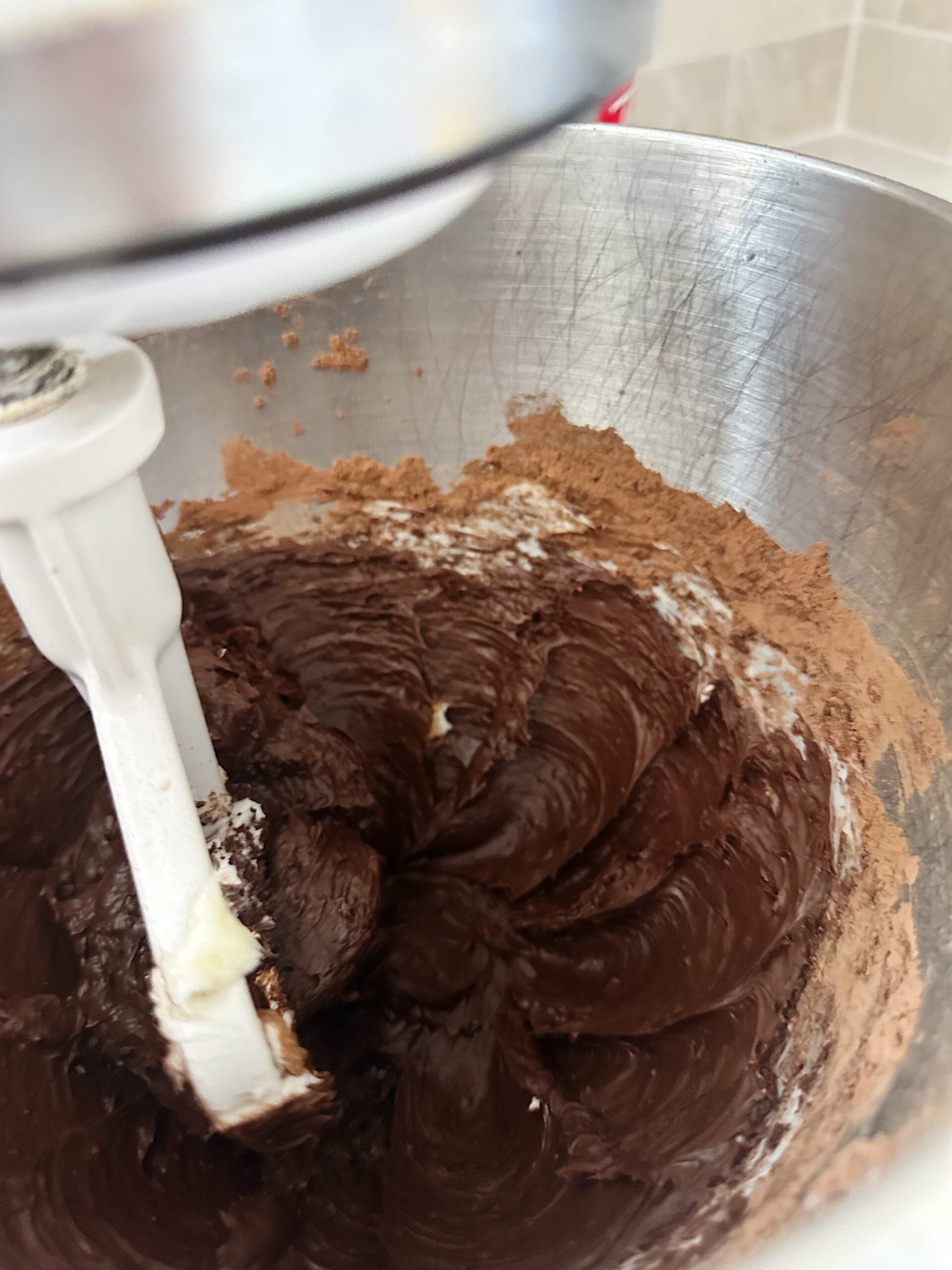 make the frosting in a stand mixer